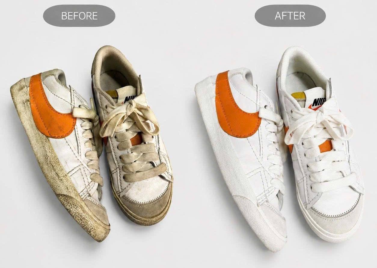 Vệ sinh sneaker Nike - Foxpro